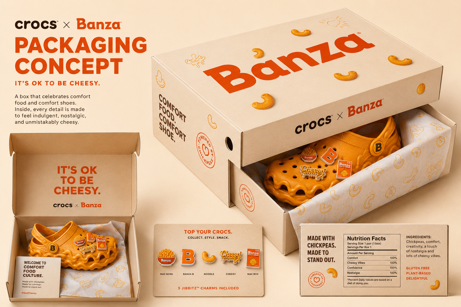 Crocs x Banza packaging concept
